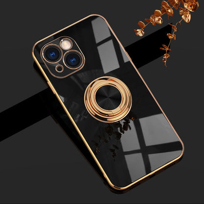 BowLift | Plated Case with Ring For iPhone