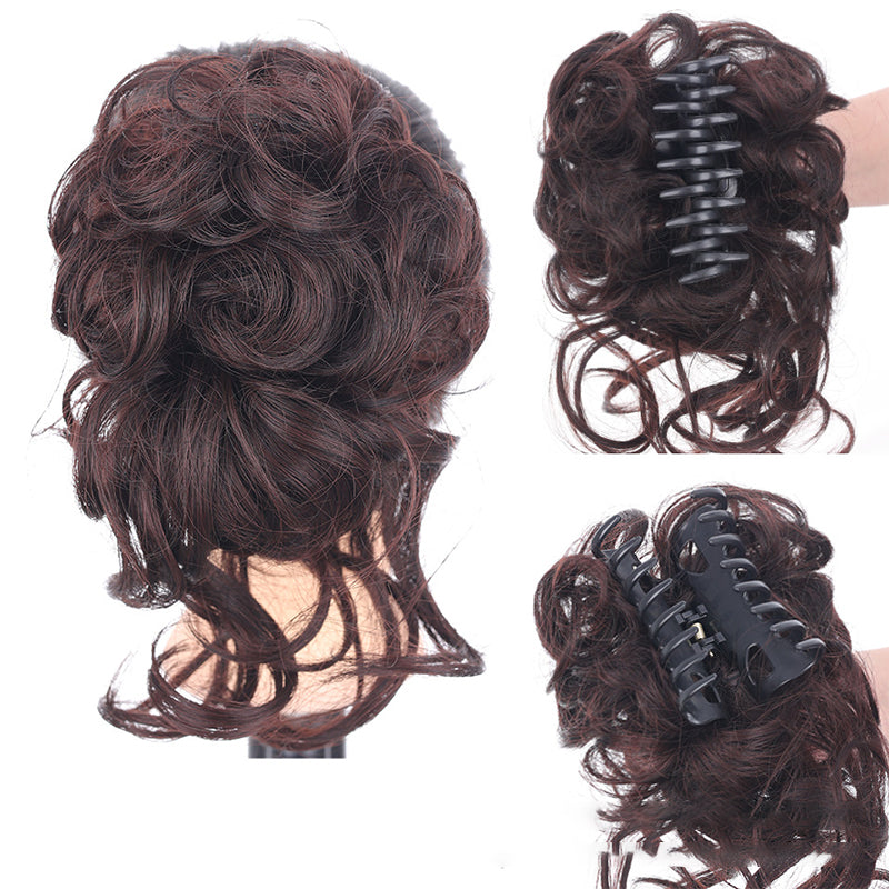Hair bun ponytail with clip | Bowlift