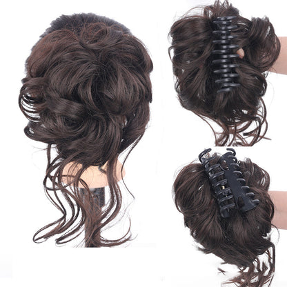 Hair bun ponytail with clip | Karnz