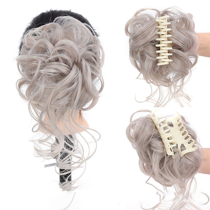 Hair bun ponytail with clip | Bowlift