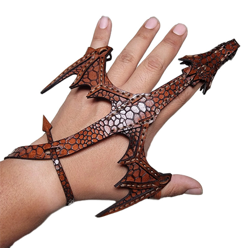 BowLift | Leather Hand Dragon Cuff