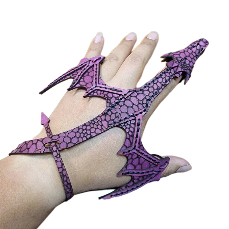 BowLift | Leather Hand Dragon Cuff