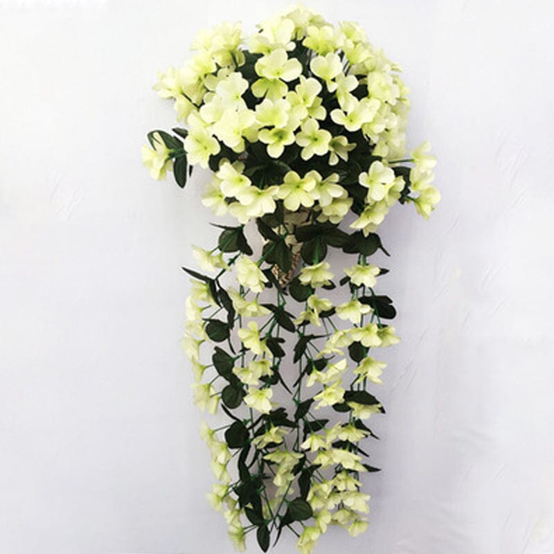 Lively artificial hanging orchid bunch | Skanto