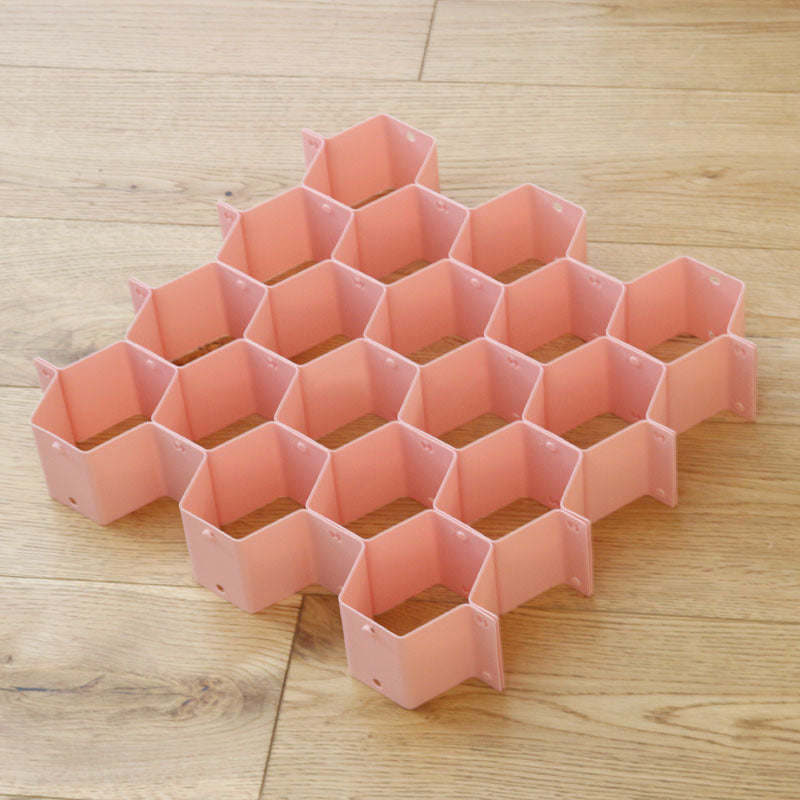 Honeycomb Drawer Divider Organization