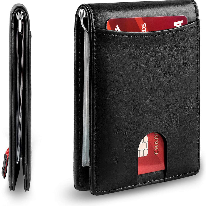 Skanto | Genuine Leather Anti-Theft Card Holder