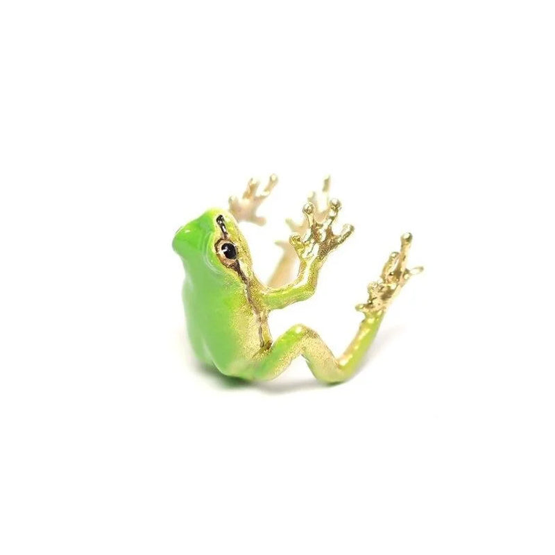BowLift | Latest-tree Frog Ring & Earrings