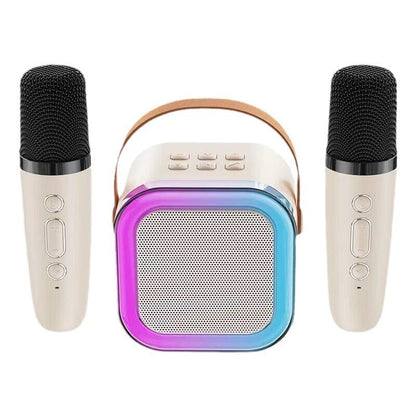 Mini Karaoke Machine with Wireless Microphones | Skanto