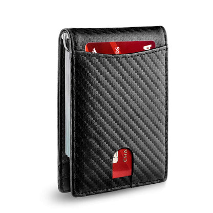 Skanto | Genuine Leather Anti-theft Swipe Card Holder