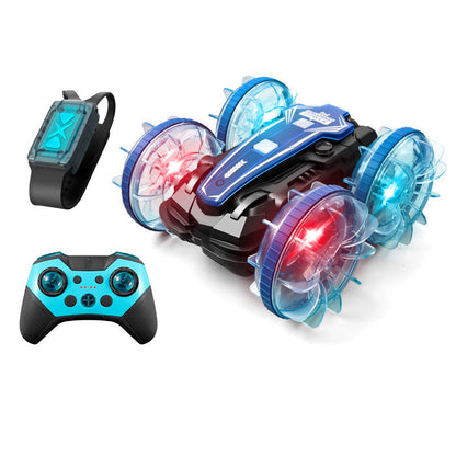 Skanto | RC Land and Water Stunt Car with 2 Remote Controls