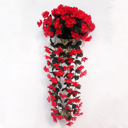 Vivid Artificial Hanging Orchid Bunch | Bowlift