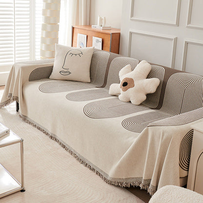 Double Sided Chenille Sofa Cover | Bowlift
