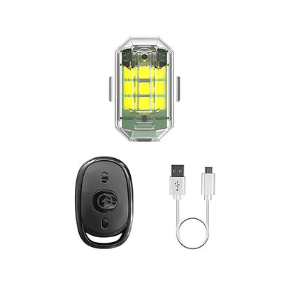 BowLift | Wireless LED Motorcycle Tail Light – Rechargeable Remote Control for Brake and Warning Light