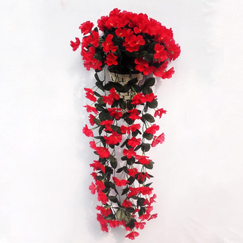 Lifelike artificial hanging orchid bundles | Karnz