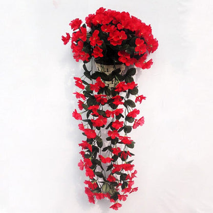 Lifelike artificial hanging orchid bundles | Karnz