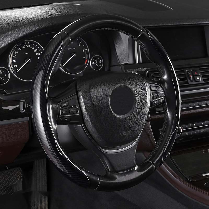 BowLift | Universal Laser Carbon Fiber Pattern Steering Wheel Cover