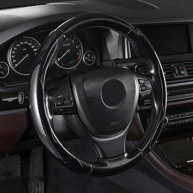 BowLift | Universal Laser Carbon Fiber Pattern Steering Wheel Cover