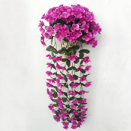 Vivid Artificial Hanging Orchid Bunch | Bowlift