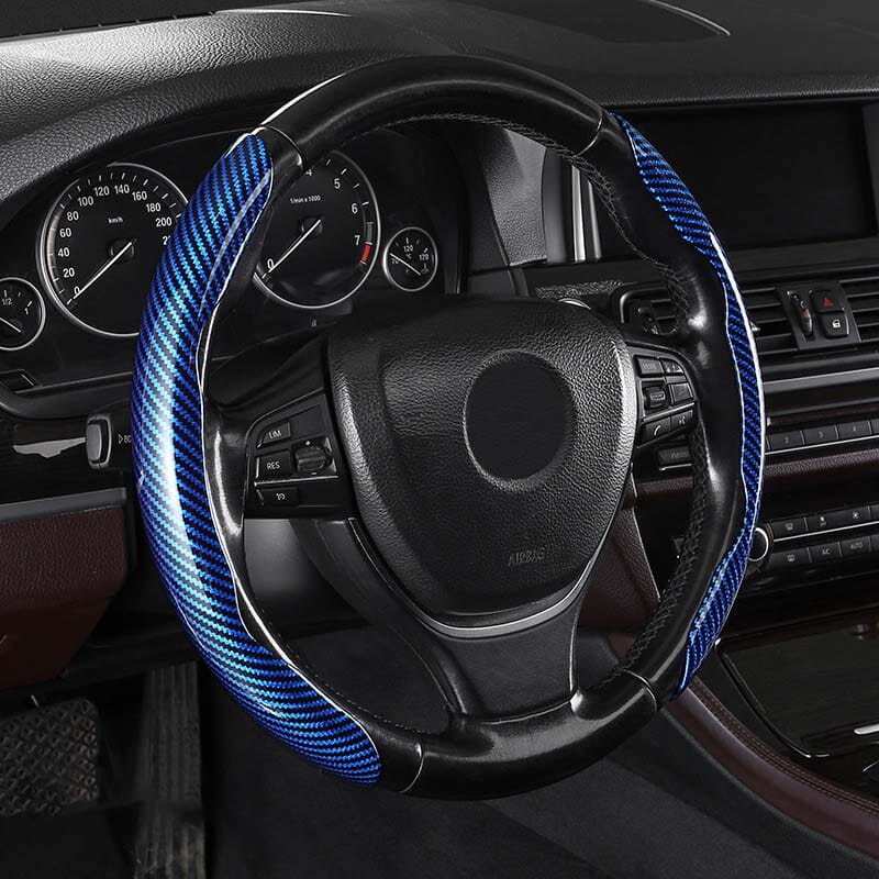 BowLift | Universal Laser Carbon Fiber Pattern Steering Wheel Cover