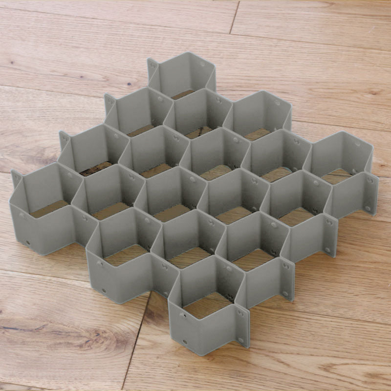 Honeycomb Drawer Divider Organization