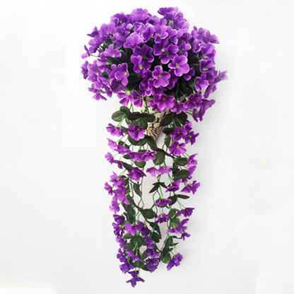BowLift | Simulated Violet Hanging Basket