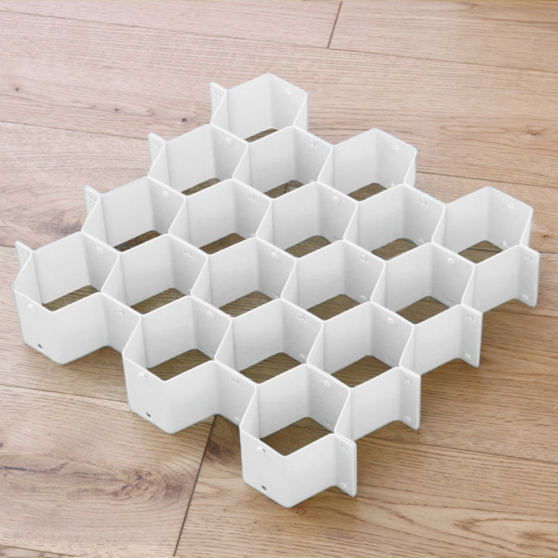 Honeycomb Drawer Divider Organization