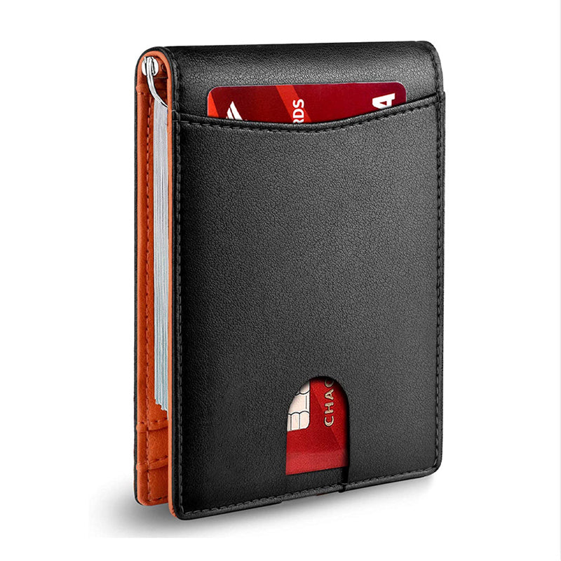 Skanto | Genuine Leather Anti-Theft Card Holder