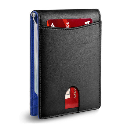 Skanto | Genuine Leather Anti-theft Swipe Card Holder