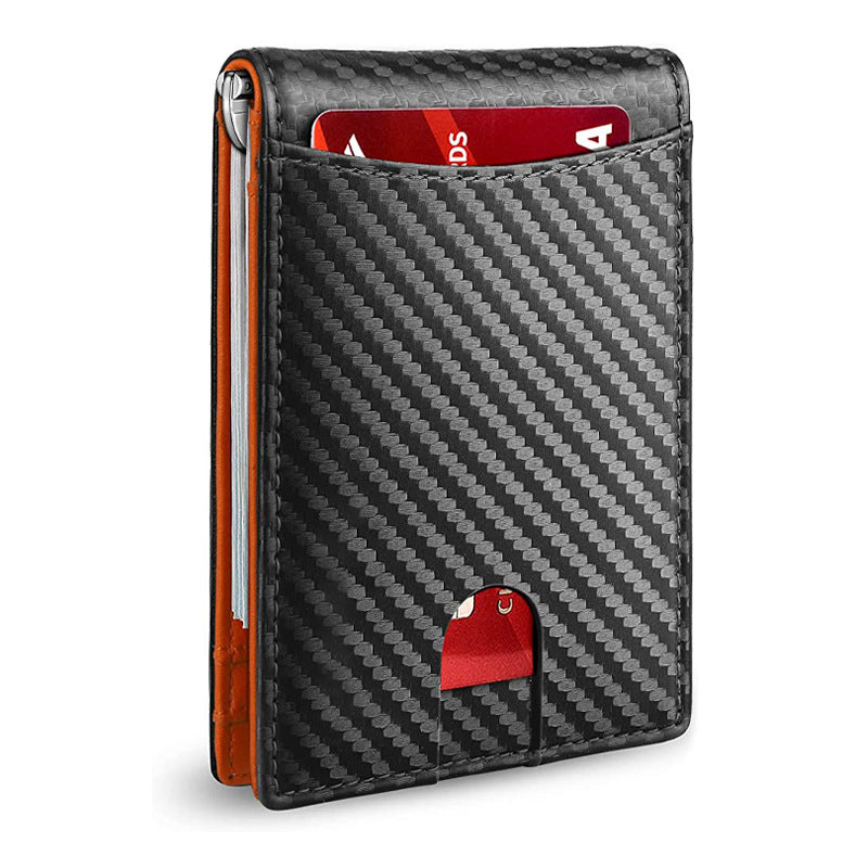 Skanto | Genuine Leather Anti-theft Swipe Card Holder