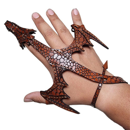 BowLift | Leather Hand Dragon Cuff