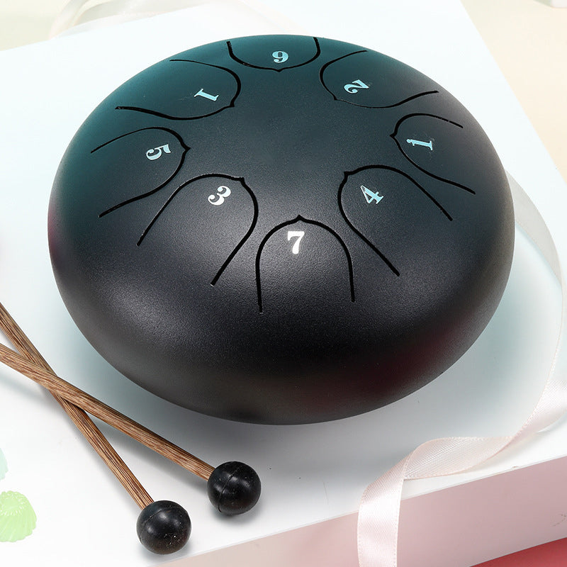 Rain drum as garden instrument