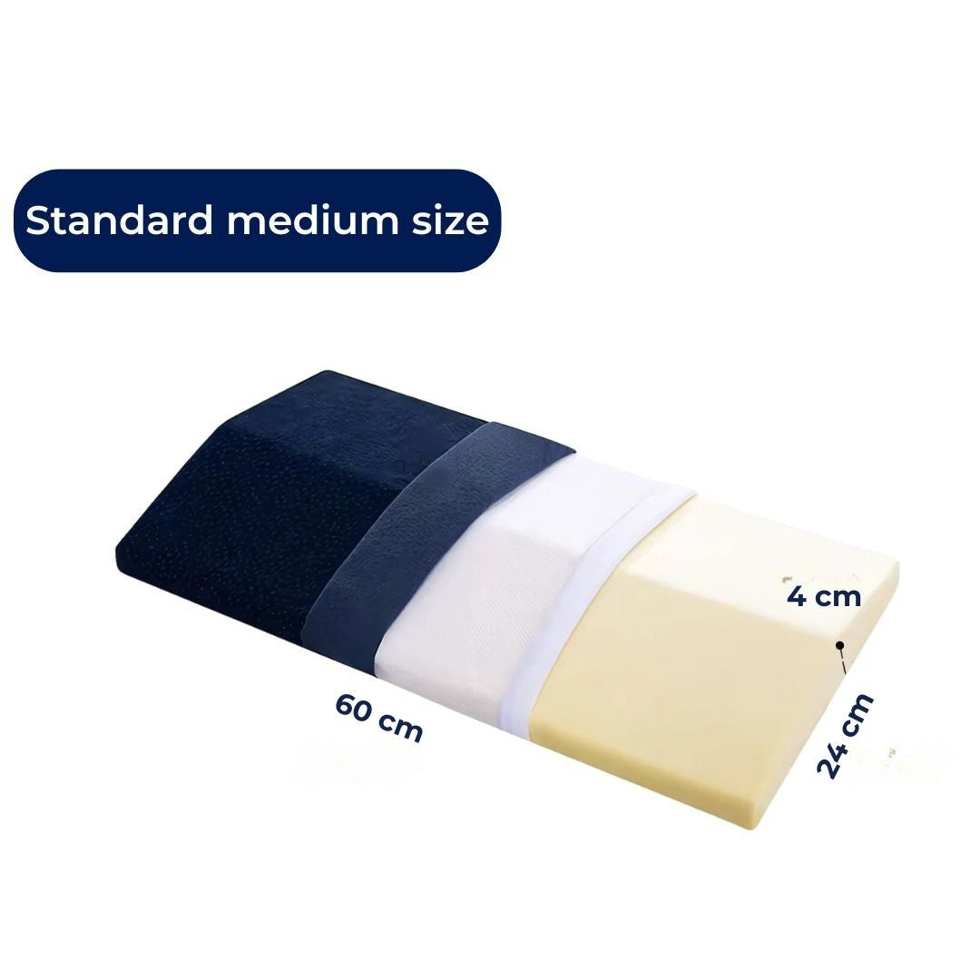 SleepAlign Lumbar Support Pillow for Sleeping | Relieves Back Pain - Improves Spinal Alignment -  Comfortable Pillow for Back Pain Relief Bowlift