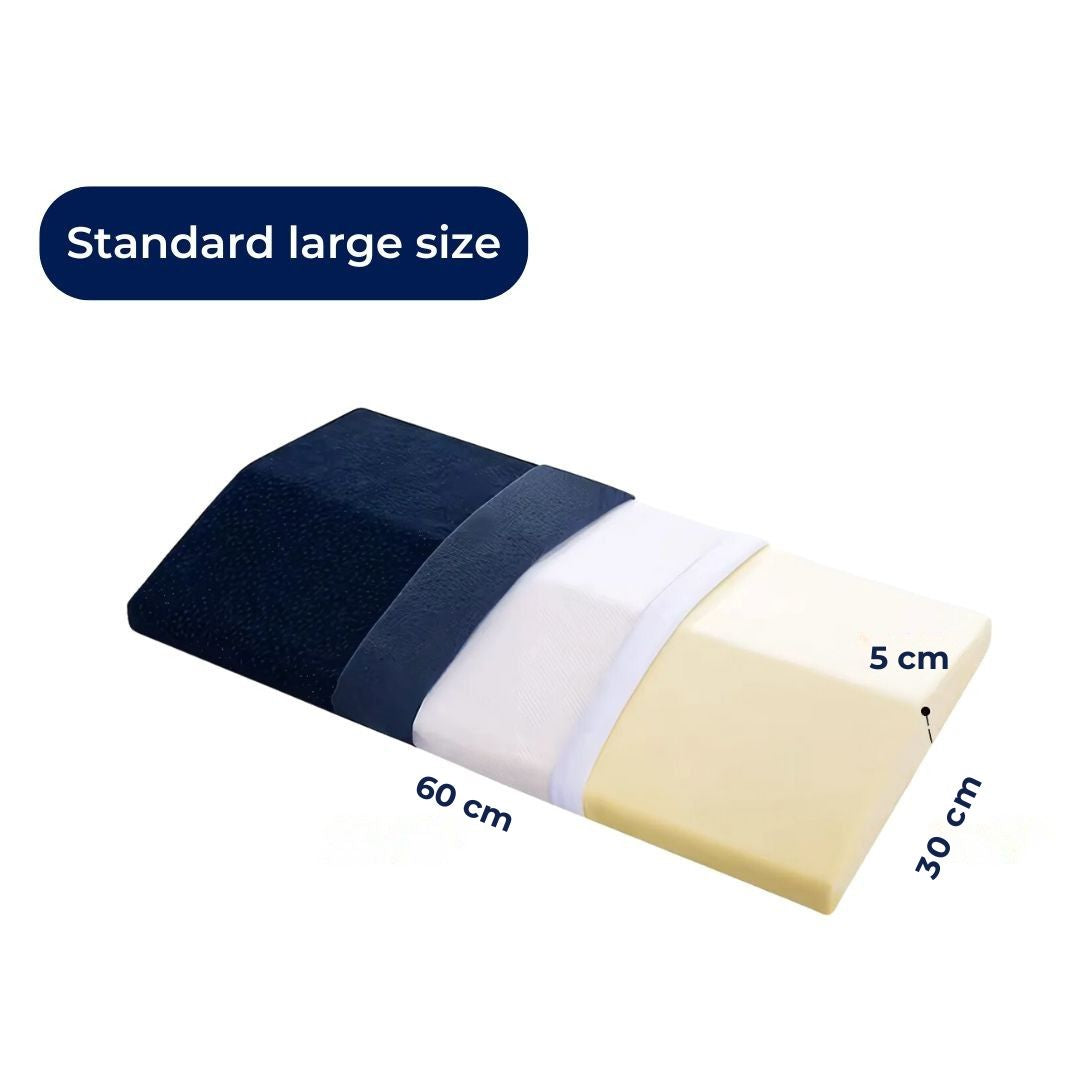 SleepAlign Lumbar Support Pillow for Sleeping | Relieves Back Pain - Improves Spinal Alignment -  Comfortable Pillow for Back Pain Relief Bowlift