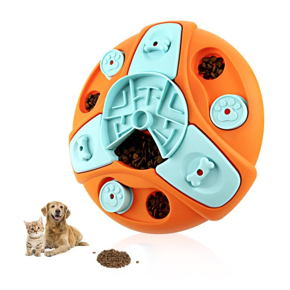 BowLift | Slowfeed Puzzle Bowl – Rotating Dog Bowl for Slow Eating and Mental Stimulation