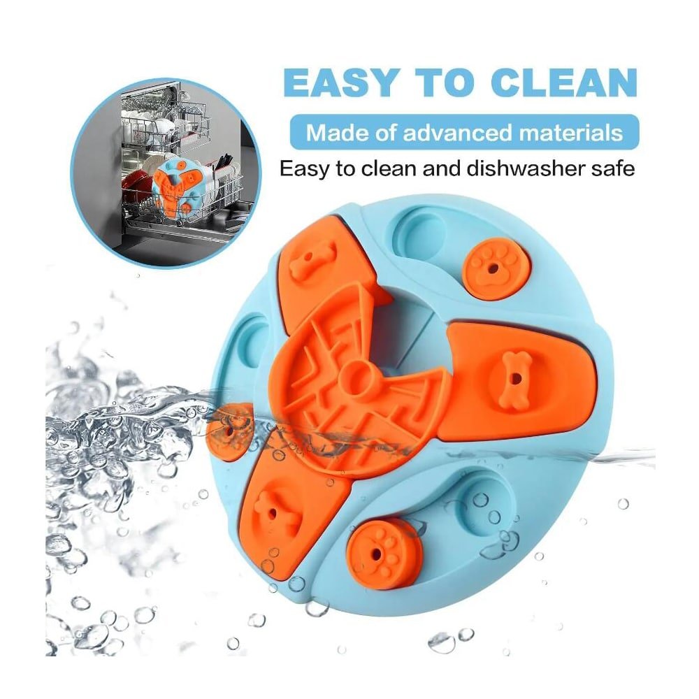 BowLift | Slowfeed Puzzle Bowl – Rotating Dog Bowl for Slow Eating and Mental Stimulation
