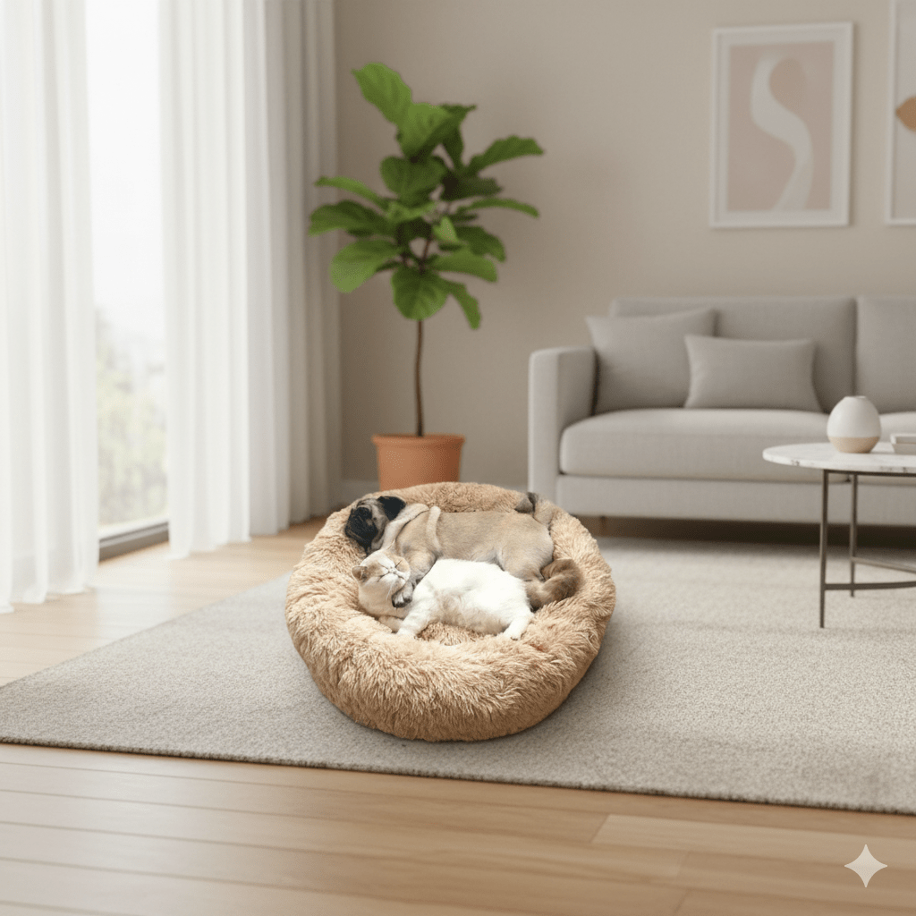 Skanto | SLUMBERPAWS BED – Calming Dog Bed for Deep, Restful Sleep