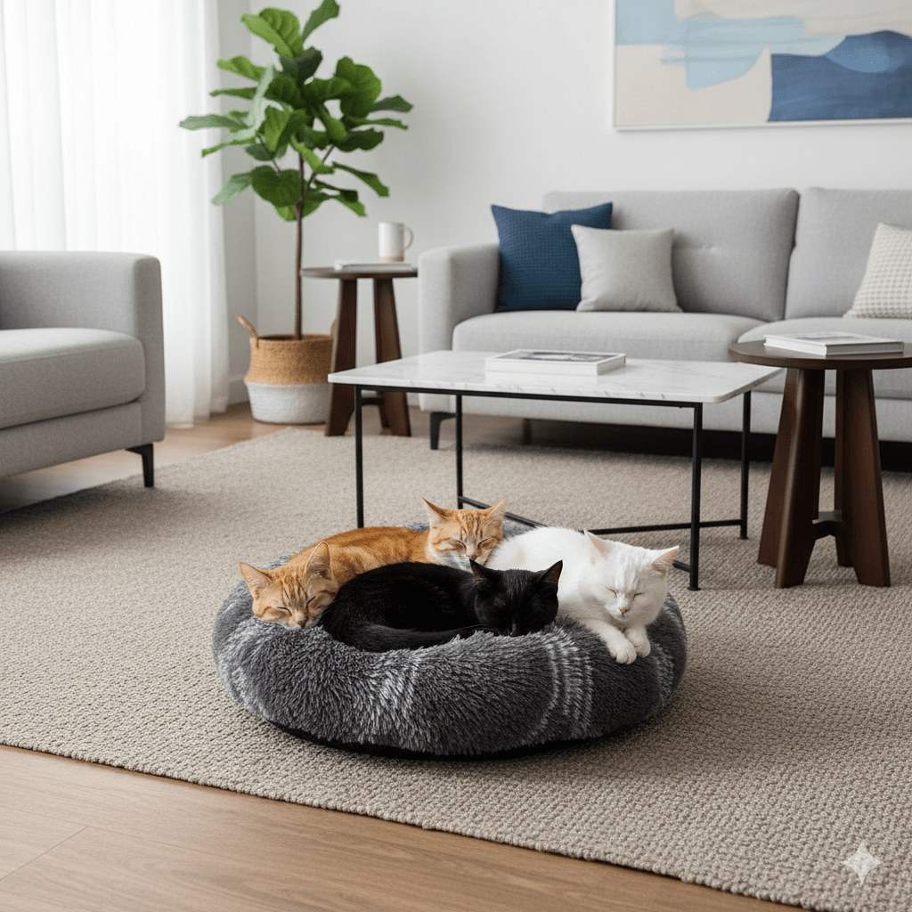 Skanto | SLUMBERPAWS BED – Calming Dog Bed for Deep, Restful Sleep