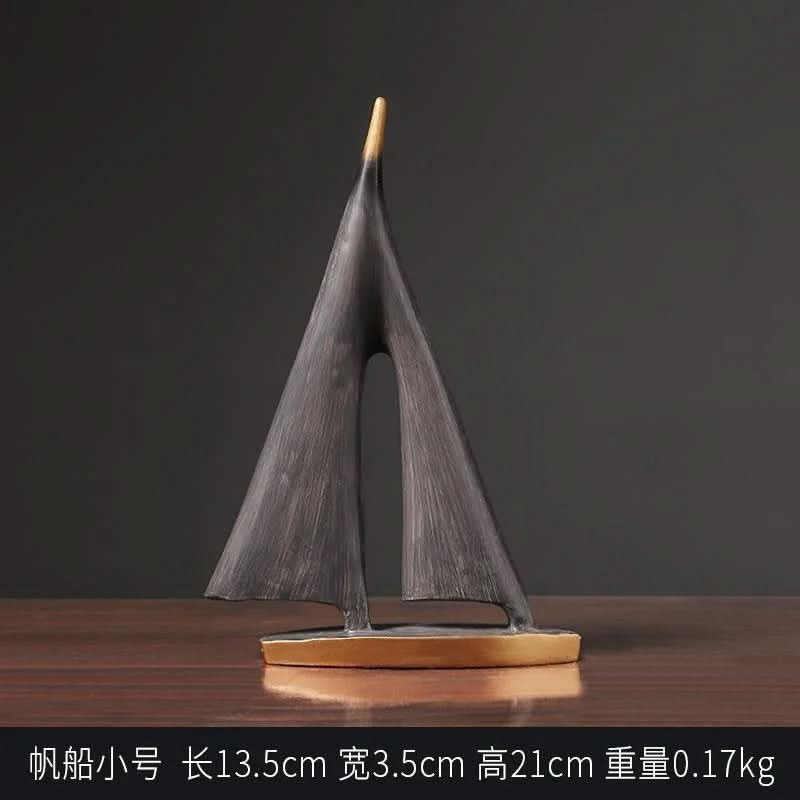 Skanto | Minimalist Decorative Sailboat Ornament for Home Decor