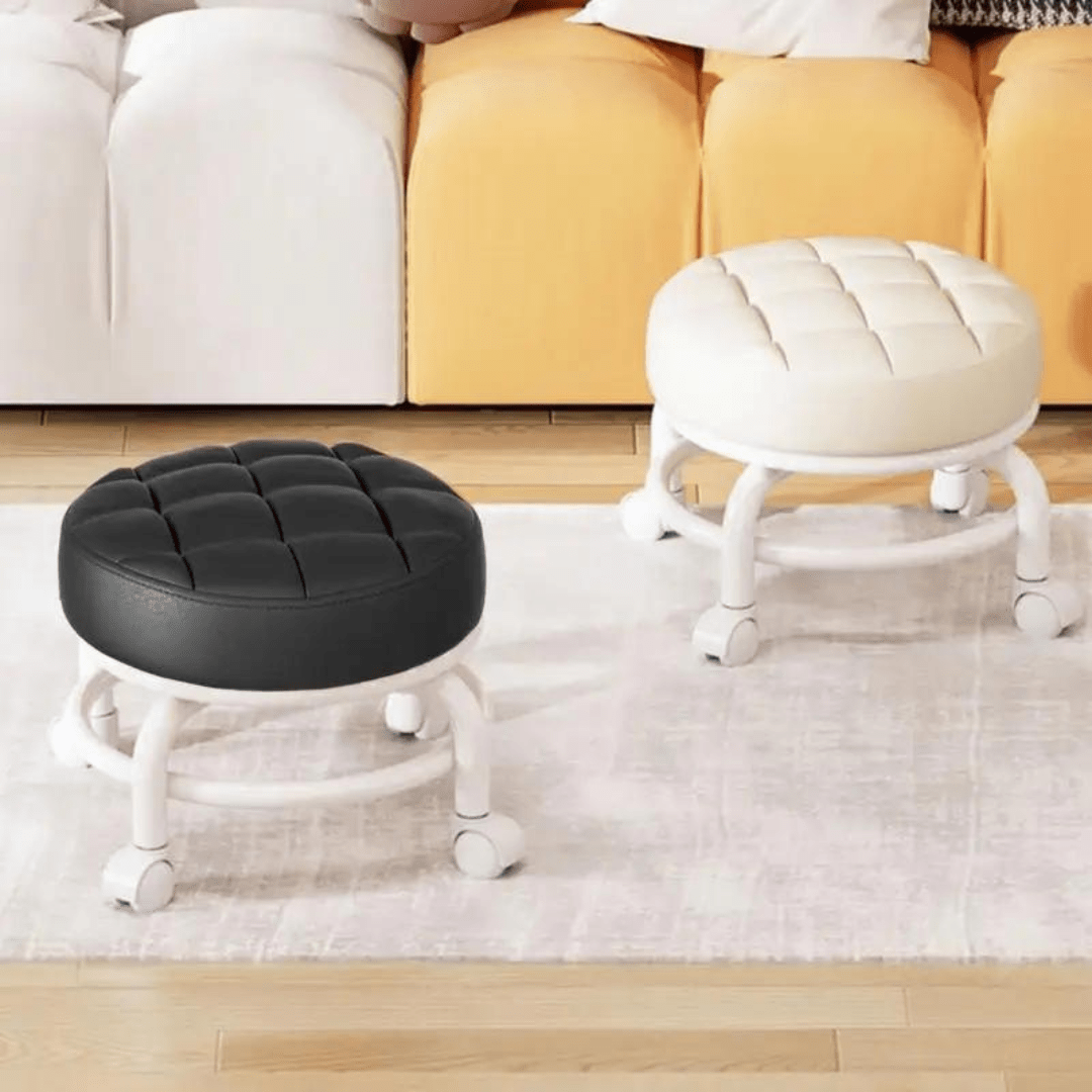 BowLift | Adjustable swivel stool with 360-degree rotation mechanism