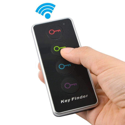 BowLift | 4 in 1 Wireless Remote Key Finder - Key Locator Phone Wallets Anti-Lost With Torch Function 4 Receivers