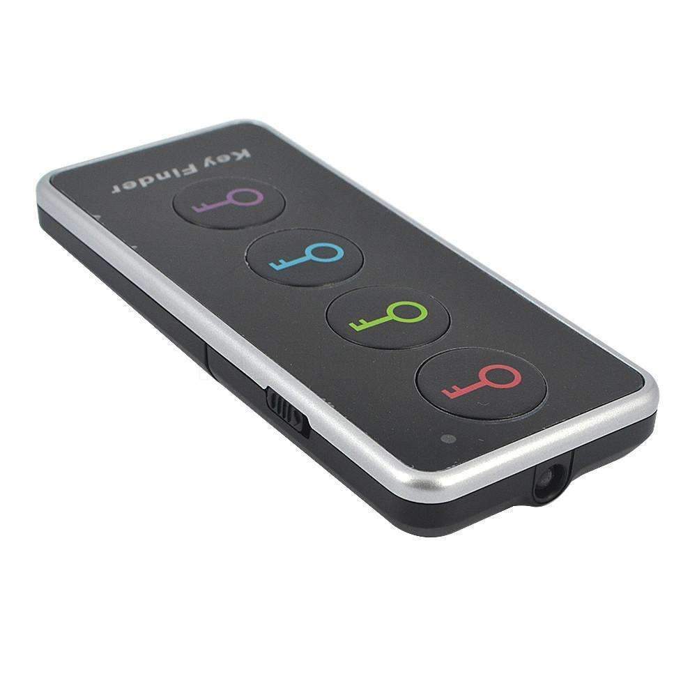 BowLift | 4 in 1 Wireless Remote Key Finder - Key Locator Phone Wallets Anti-Lost With Torch Function 4 Receivers