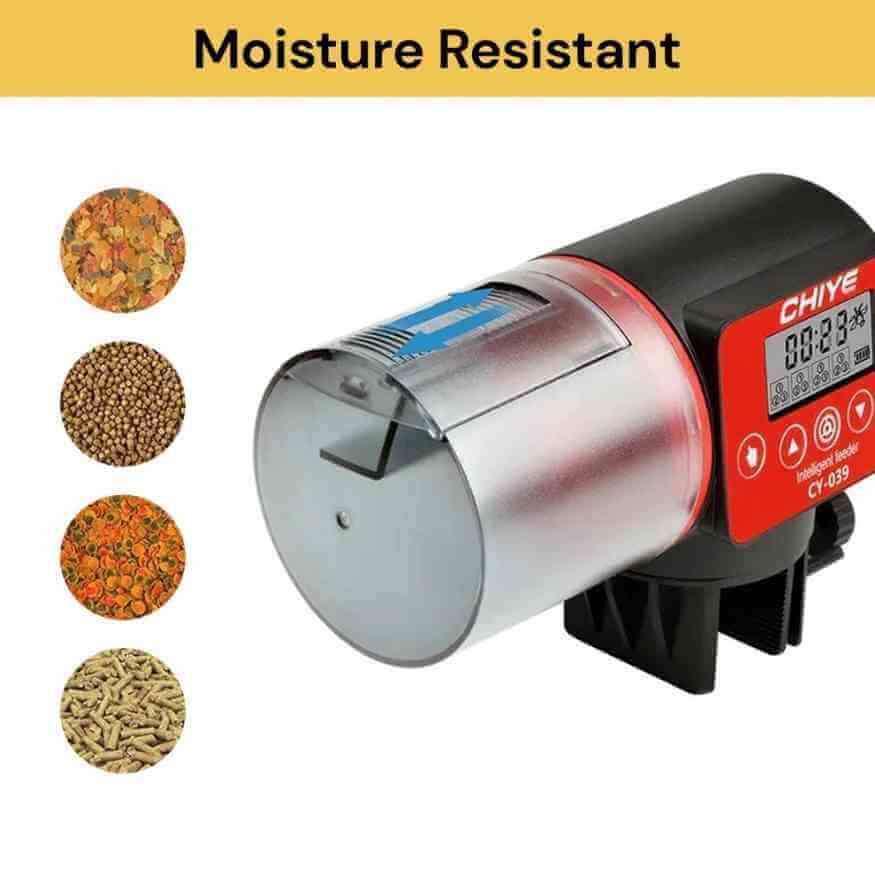 BowLift | Smart Automatic Aquarium Feeder | Programmable, Moisture-Resistant & Adjustable Portions for Fish Care