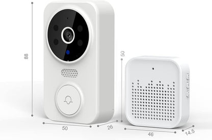 Skanto | SmartView Doorbell – Intelligent Doorbell with HD Camera and Motion Sensor