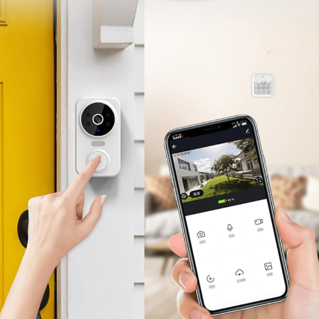 Skanto | SmartView Doorbell – Intelligent Doorbell with HD Camera and Motion Sensor
