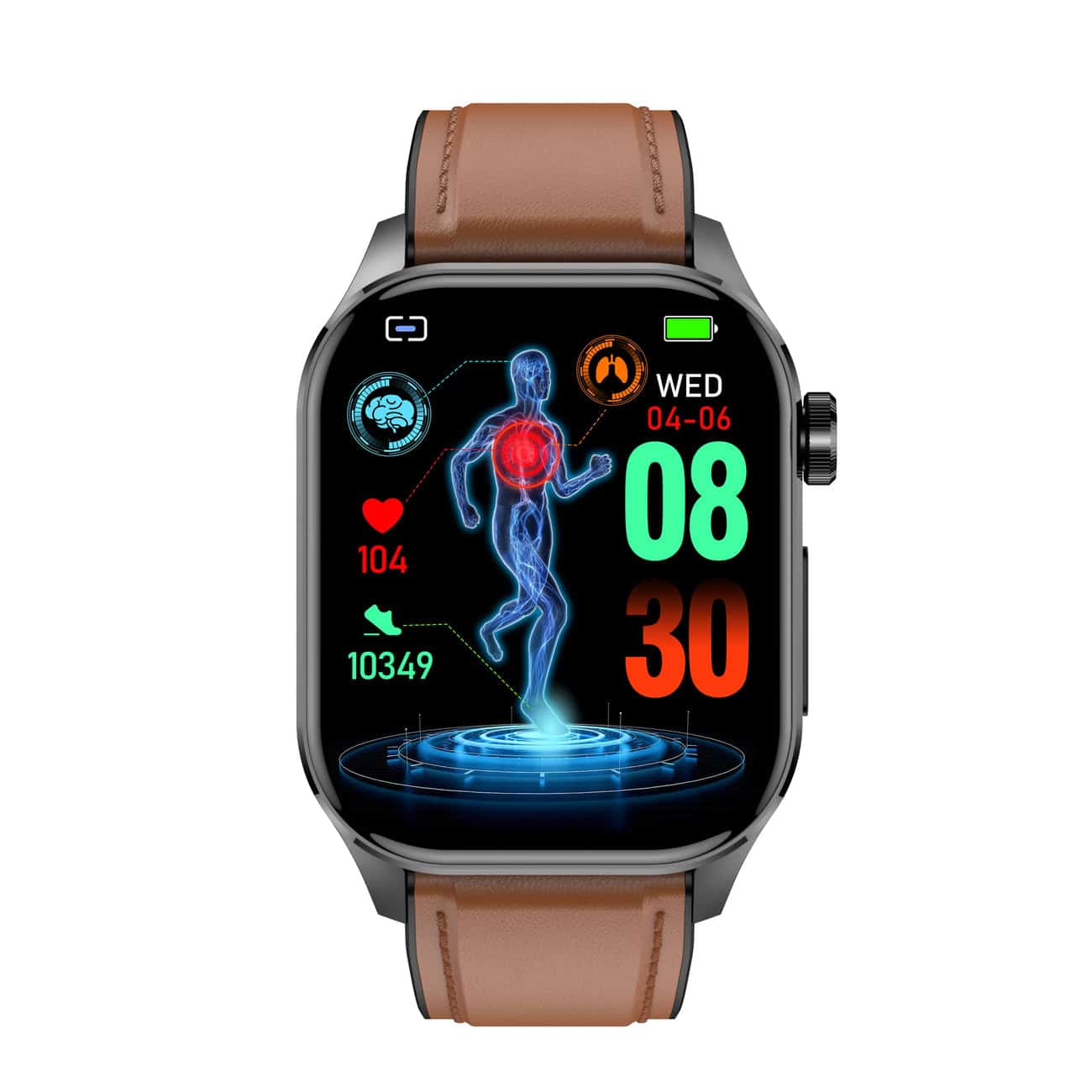 BowLift | Smartwatch with ECG, Blood Sugar and Blood Pressure Monitoring - HealthSync