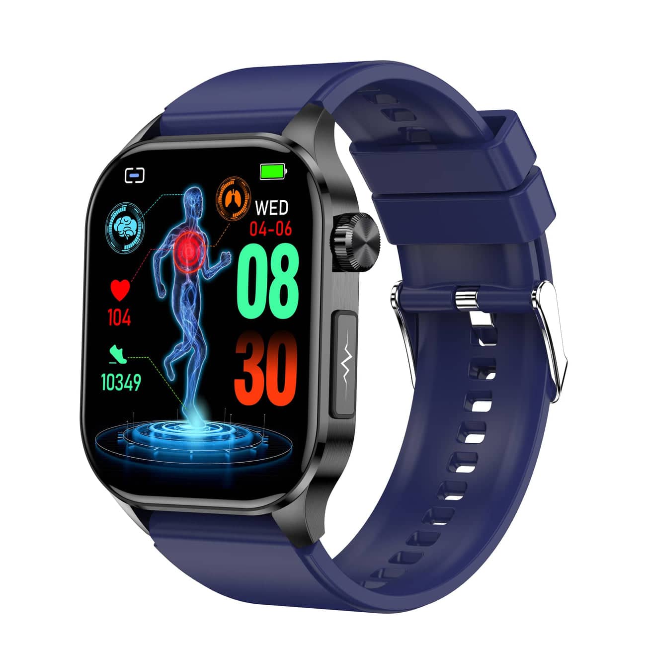 BowLift | Smartwatch with ECG, Blood Sugar and Blood Pressure Monitoring - HealthSync