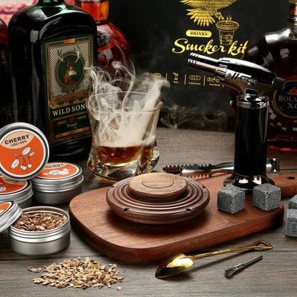 Skanto | SMOKETAIL KIT – Cocktail Smoker Set for Whiskey & Bourbon Lovers