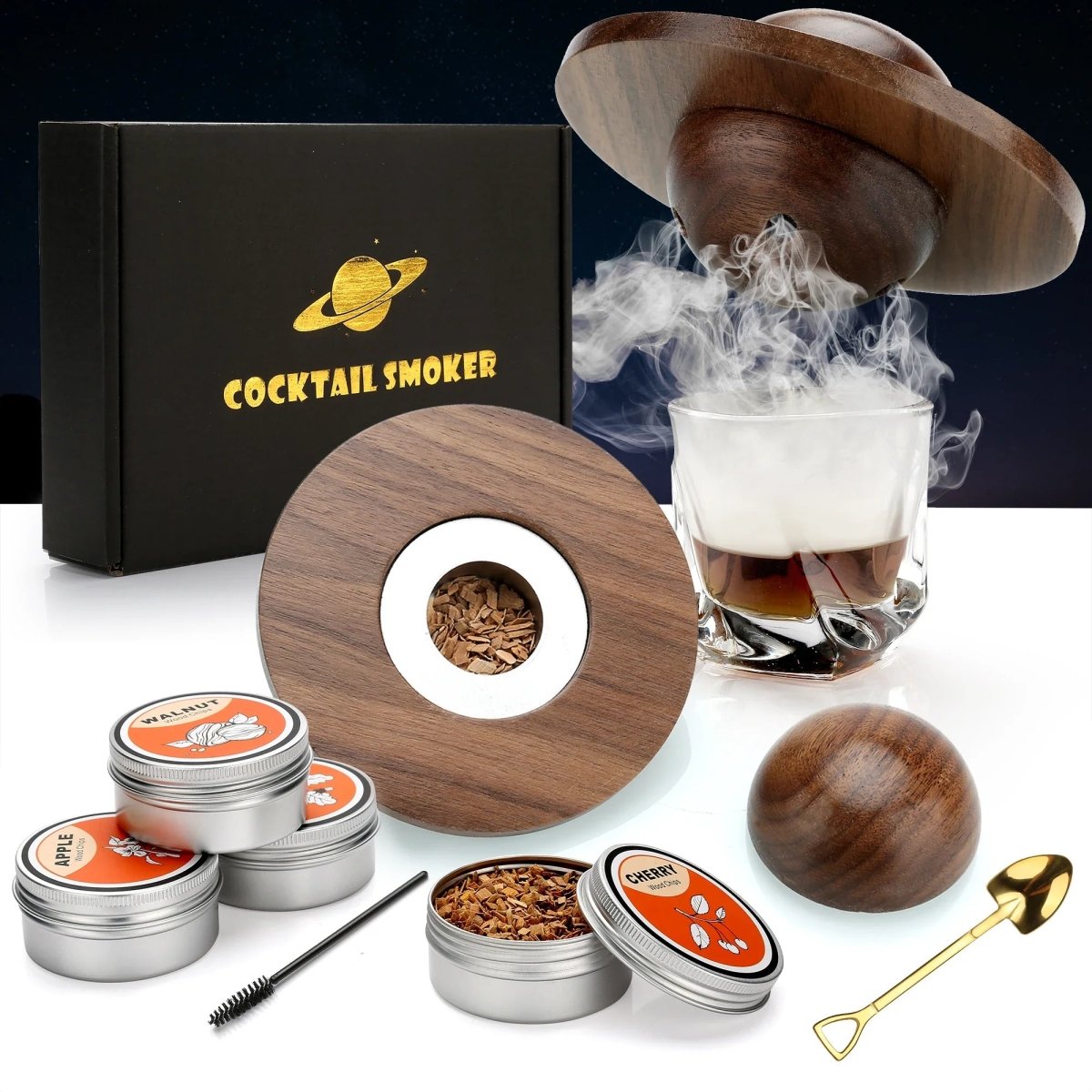 Skanto | SMOKETAIL KIT – Cocktail Smoker Set for Whiskey & Bourbon Lovers
