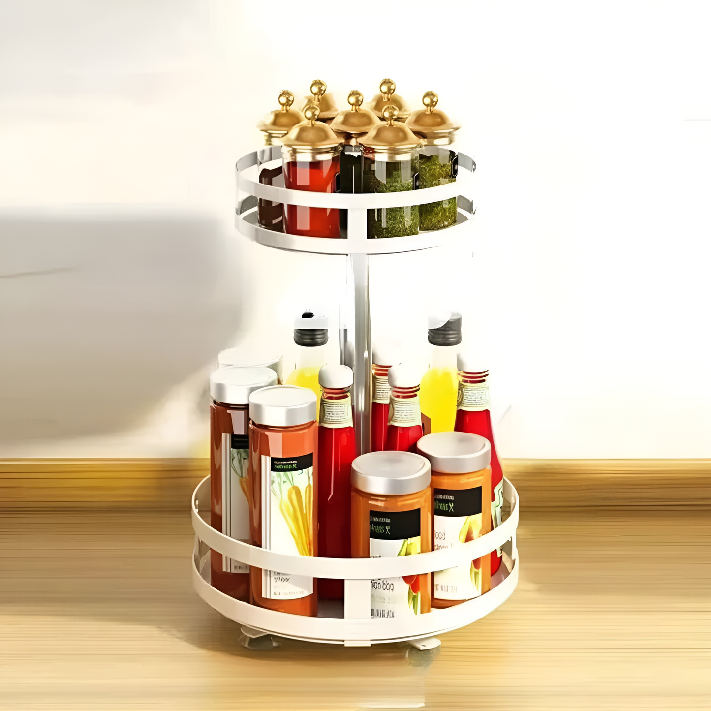 Skanto | 360° Rotating Insert Stand for Kitchen Cabinets