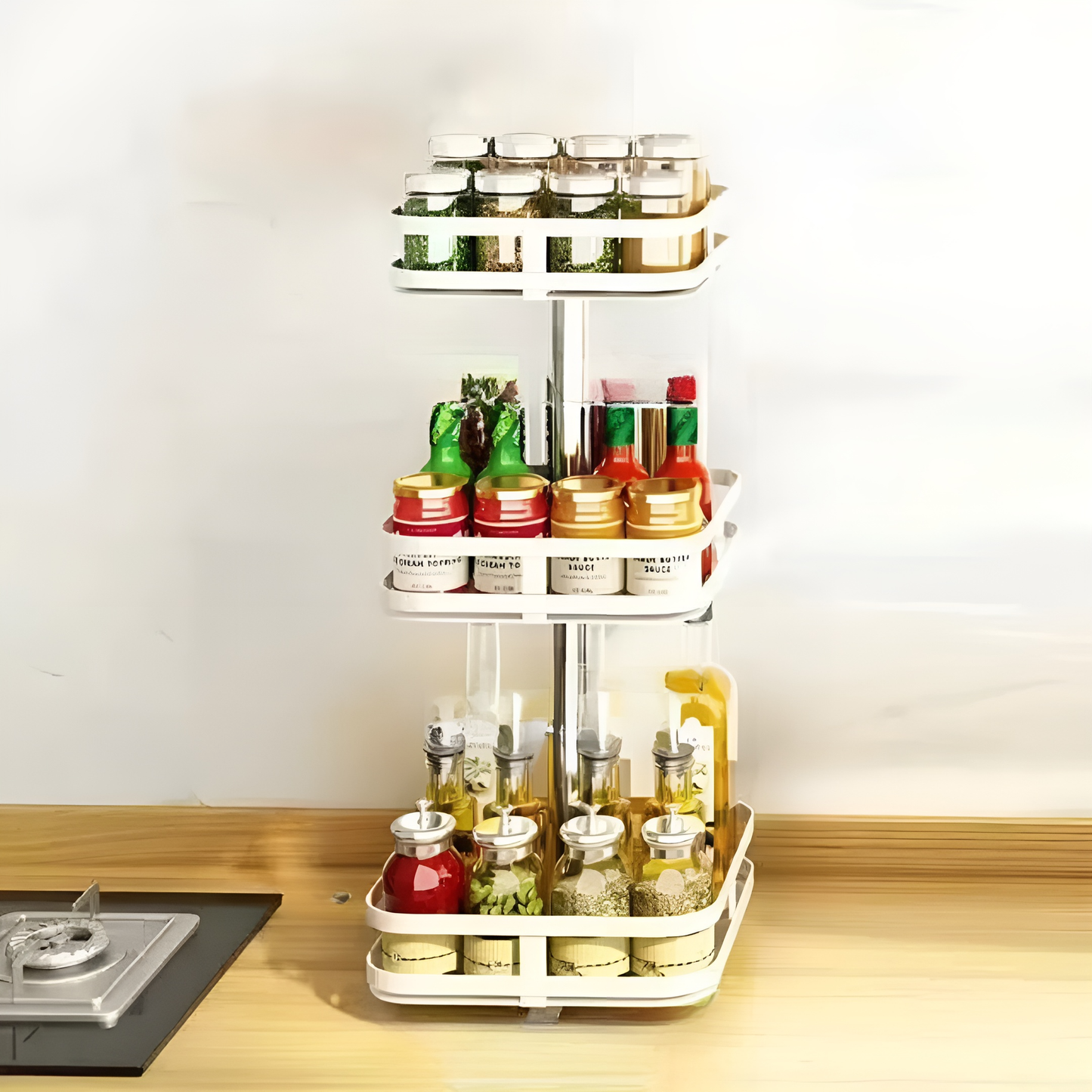 Skanto | 360° Rotating Insert Stand for Kitchen Cabinets