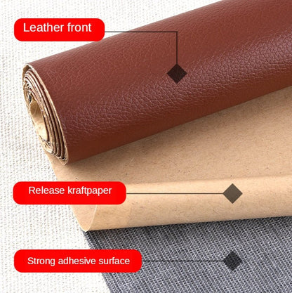 Sofa and chair repair leather patches